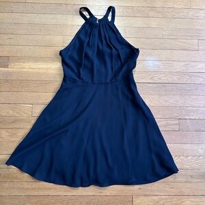 Express Black Halter Dress